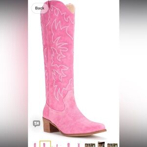 Pink Cowboy boots